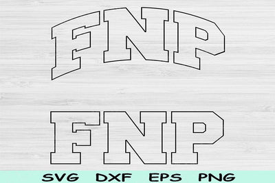 FNP Svg Dxf Cut Files, FNP Png, Family Nurse Practitioner Svg Files For Cricut, Nurse Svg, Nurse Shirt Svg Text Sublimation Digital Designs SVG TiffsCraftyCreations 