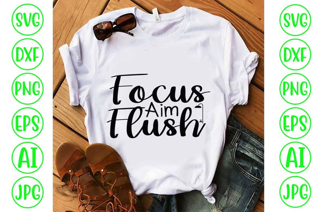 Focus Aim Flush SVG Design SVG Syaman 