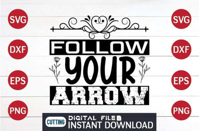 Follow your arrow svg SVG designer krishna 