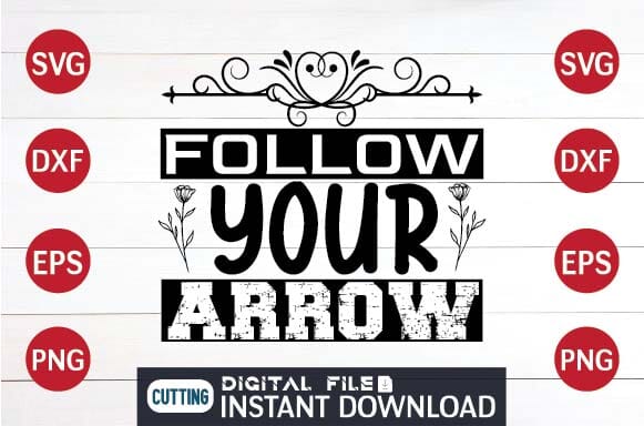 Follow your arrow svg SVG designer krishna 