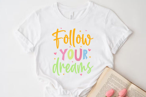 Follow Your Dreams, Unicorn SVG SVG FiveStarCrafting 