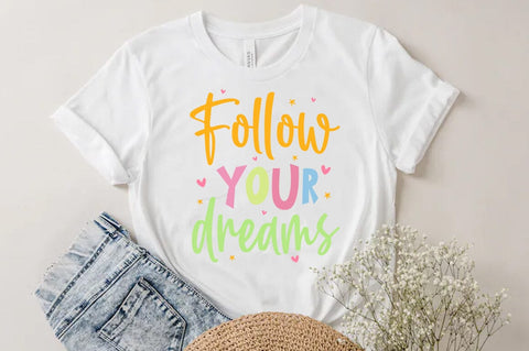 Follow Your Dreams, Unicorn SVG SVG FiveStarCrafting 