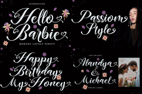 Font Handwritten Bundles Font muhammadzeky 