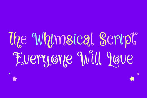 Fontasia Dreams Font BB Digital Arts 