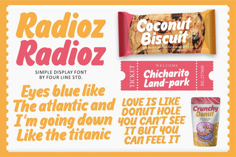 Fontastic Bundle - Display Font Edition Font Four Lines Std. 