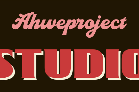 Fontega Font ahweproject 