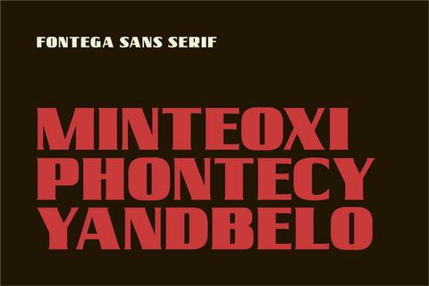 Fontega Font ahweproject 