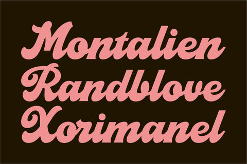 Fontega Font ahweproject 