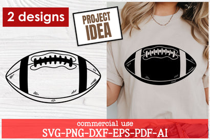 Football ball svg, png, dxf, American football svg, football png cut file SVG TonisArtStudio 