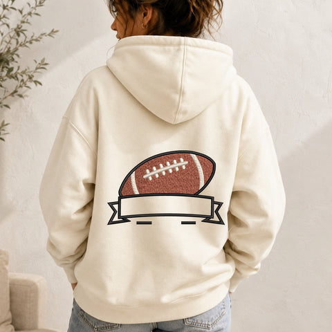 Football Banner Machine Embroidery Design – American Football Sports Embroidery File Embroidery/Applique DESIGNS PatternFeed8 