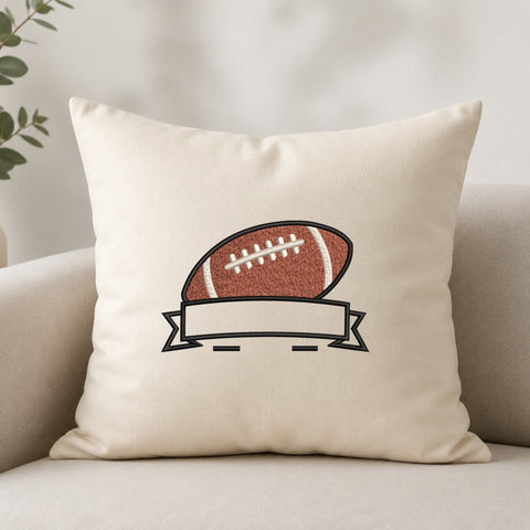 Football Banner Machine Embroidery Design – American Football Sports Embroidery File Embroidery/Applique DESIGNS PatternFeed8 