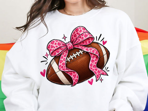 Football Bow PNG, Plaid Sublimation File SVG artprintfile 