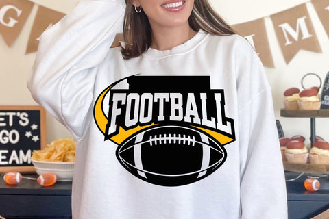 Football Bundle Template, Custom Football Team Shirt Designs for Cricut, Football Svg Png, Football Team Template Svg SVG DesignDestine 
