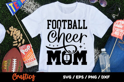 Football Cheer Mom SVG Design SVG Designangry 