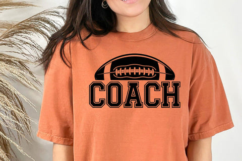 Football Coach SVG: Sports T-Shirt Design, Cricut & Silhouette SVG DesignDestine 