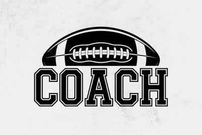 Football Coach SVG: Sports T-Shirt Design, Cricut & Silhouette SVG DesignDestine 