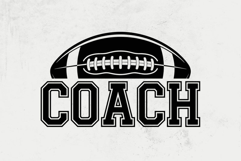 Football Coach SVG: Sports T-Shirt Design, Cricut & Silhouette SVG DesignDestine 