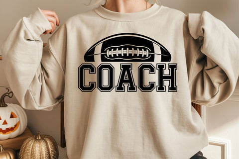 Football Coach SVG: Sports T-Shirt Design, Cricut & Silhouette SVG DesignDestine 