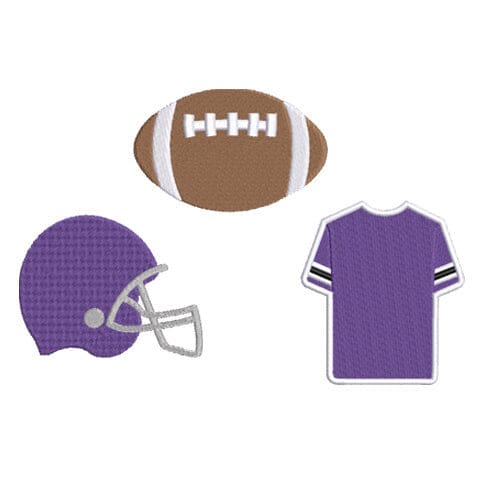 Football Embroidery Design Bundle Embroidery/Applique DESIGNS Creatively Embroidery 
