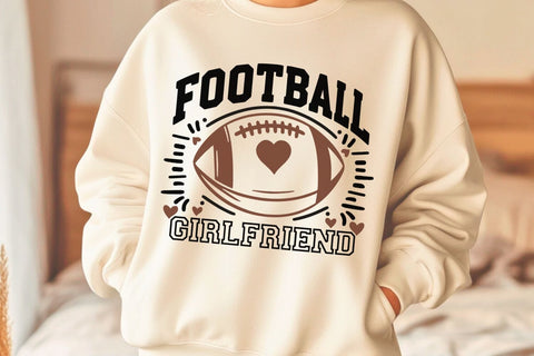 Football Girlfriend| Football Game Day SVG Cutting Files. SVG CosmosFineArt 
