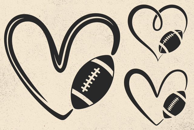 Football Heart Svg, Football Kid T Shirt, Football Mom SVG DesignDestine 