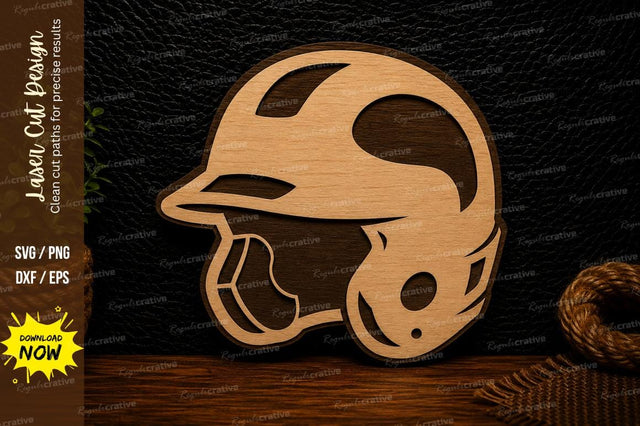 Football Helmet Laser Cut Svg Design SVG Regulrcrative 