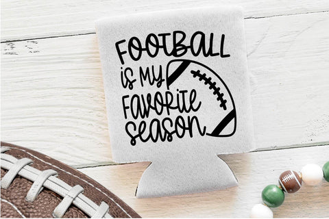 Football Is My Favorite Season SVG Cut File SVG Silhouette School Blog Design Shop 