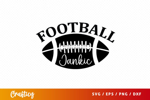 Football jankic SVG Design SVG Designangry 