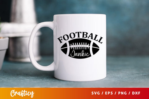 Football jankic SVG Design SVG Designangry 