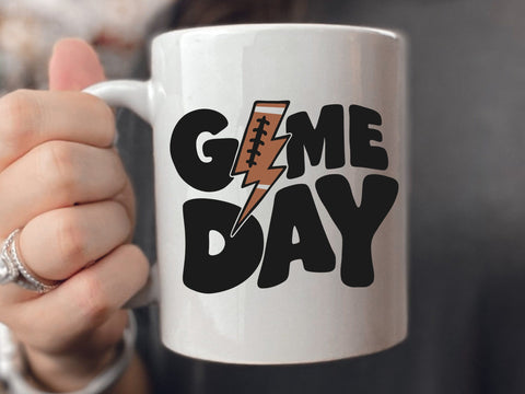 Football Lightning Bolt SVG SVG DesignDestine 