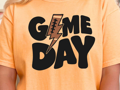 Football Lightning Bolt SVG SVG DesignDestine 