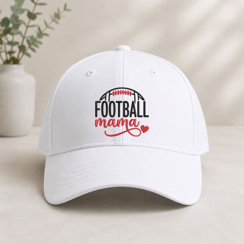 Football Mama Machine Embroidery Design – Football Mom Heart Game Day Embroidery File Embroidery/Applique DESIGNS PatternFeed8 
