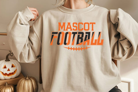 Football Mascot Svg, School, College Football Team Svg SVG DesignDestine 