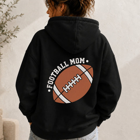 Football Mom Embroidery Design – Football Mama Sports Mom Game Day Machine Embroidery File Embroidery/Applique DESIGNS PatternFeed8 