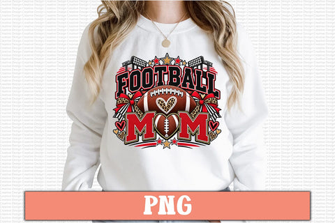 Football Mom PNG Sublimation Craftlabsvg24 