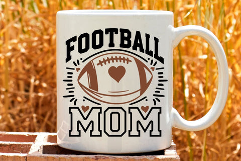 Football Mom| Sports Mom SVG Cutting Files. SVG CosmosFineArt 