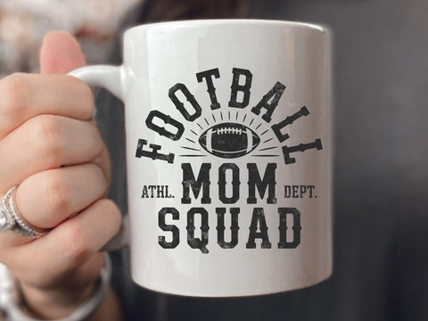 Football Mom Squad SVG, PNG, Cricut, Silhouette SVG DesignDestine 