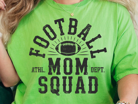 Football Mom Squad SVG, PNG, Cricut, Silhouette SVG DesignDestine 