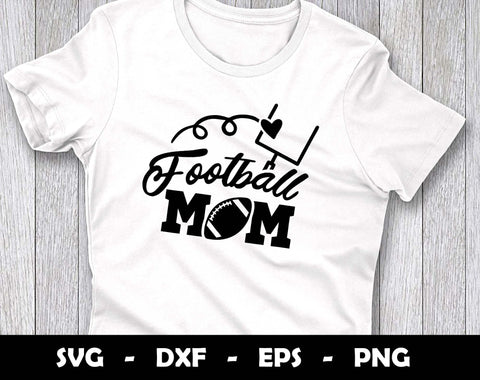 Football Mom SVG Cut File, Mothers Day SVG Design SVG Arthur Arellano 