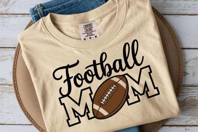 Football Mom SVG: Game Day Shirt Design SVG DesignDestine 