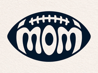 Football Mom SVG, PNG, Cricut Silhouette Design SVG DesignDestine 