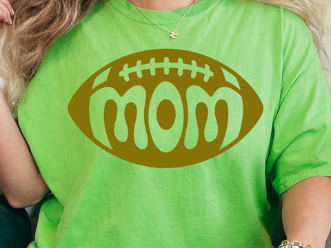Football Mom SVG, PNG, Cricut Silhouette Design SVG DesignDestine 