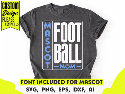 Football Mom Team SVG PNG Template, Custom Football Svg SVG DesignDestine 