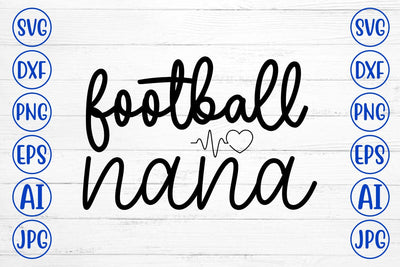 Football Nana SVG Syaman 
