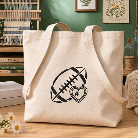 Football Number Heart Embroidery Design – Personalized Football Mom Player Number Machine Embroidery File Embroidery/Applique DESIGNS PatternFeed8 