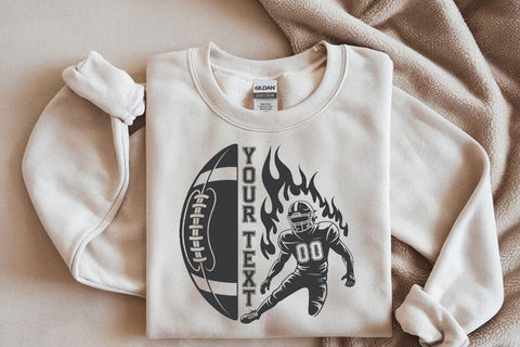 Football player svg, Customized Football Player svg, Football name svg SVG DesignDestine 