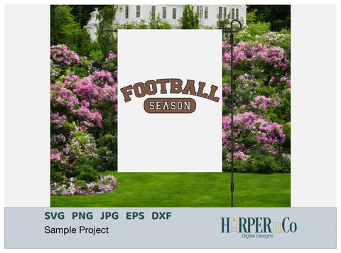 Football Season Laser SVG EPS Cut File SVG HarperNCo 