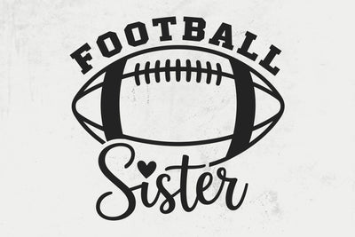 Football Sister SVG, Game Day Football Svg, Football Sis Shirt Svg, Game Day Sister Svg, Football Life Svg, Football Family Shirt Svg SVG DesignDestine 