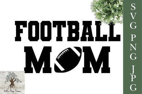 Football Sports Bundle SVG PNG JPG SVG Willow Paige Farms 