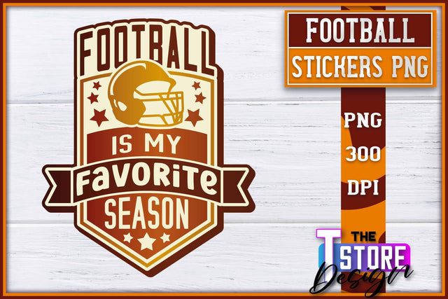 Football Sticker PNG Design | Football Mom PNG | Sports Mom PNG Sublimation The T Store Design 